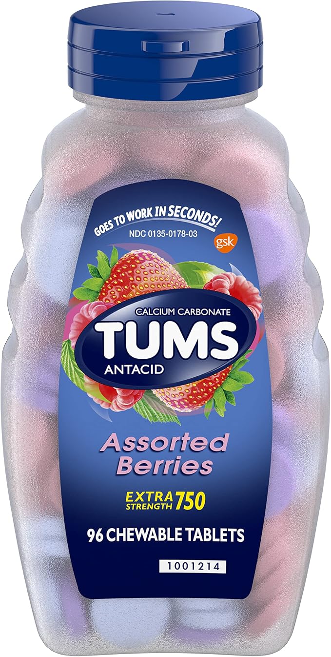 TUMS Extra Strength Antacid Tablets – Assorted Fruit 330